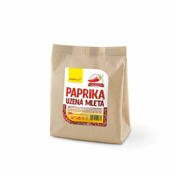 WOLFBERRY Paprika sladká uzená mletá 300 g porovnat ceny