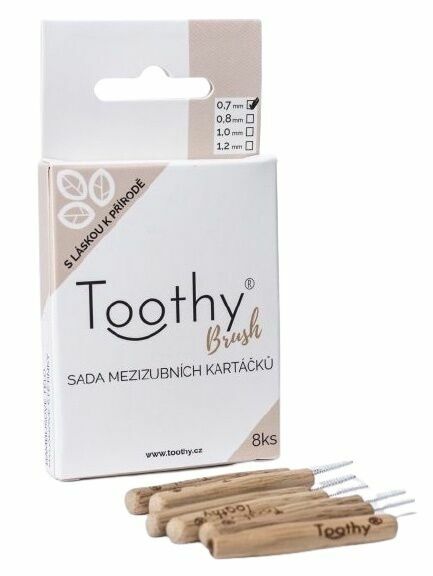 Toothy®️  Toothy® Mezizubní kartáčky - 0,7mm porovnat ceny
