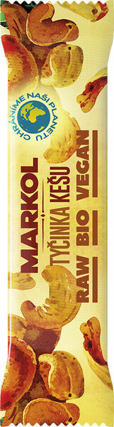 Markol Bio kešu raw tyčinka 40g porovnat ceny