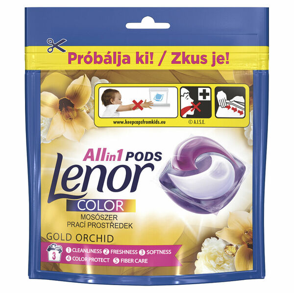 LENOR Kapsle na praní Gold Orchid 3 praní porovnat ceny