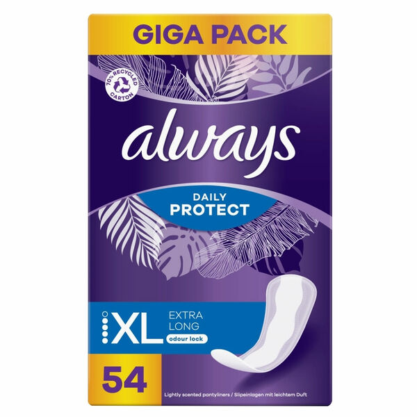 ALWAYS Intimky Daily Protect Extra Long 54 kusů porovnat ceny