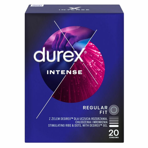 DUREX Intense 20 kusů porovnat ceny