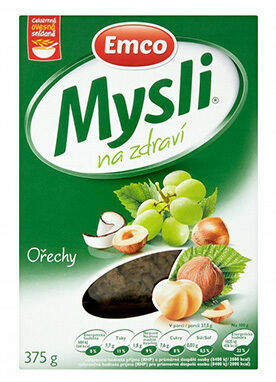 EMCO Müsli křupavé s ořechy 375g porovnat ceny
