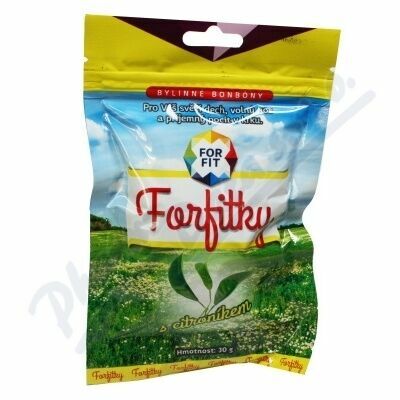 Forfitky s citroníkem 30g bylinné bonbóny porovnat ceny