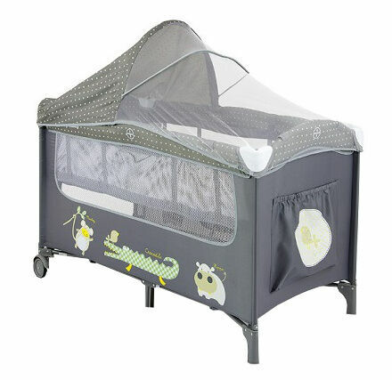 Milly Mally Cestovní postýlka Mirage Deluxe grey porovnat ceny