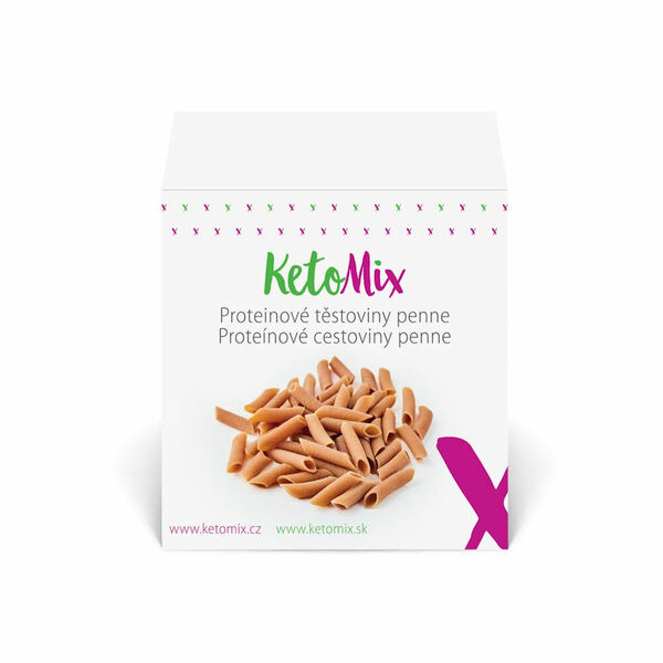 KETOMIX Proteinové těstoviny penne 10 porcí 300g porovnat ceny