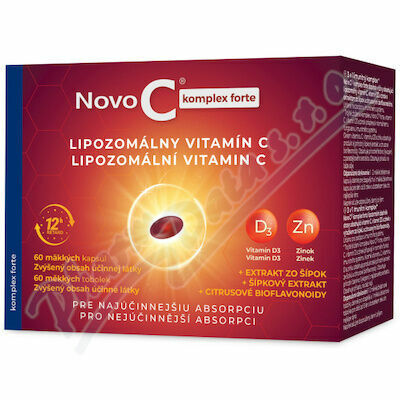 Novo C komplex forte Lipozomální vitamín C 60 tobolek porovnat ceny