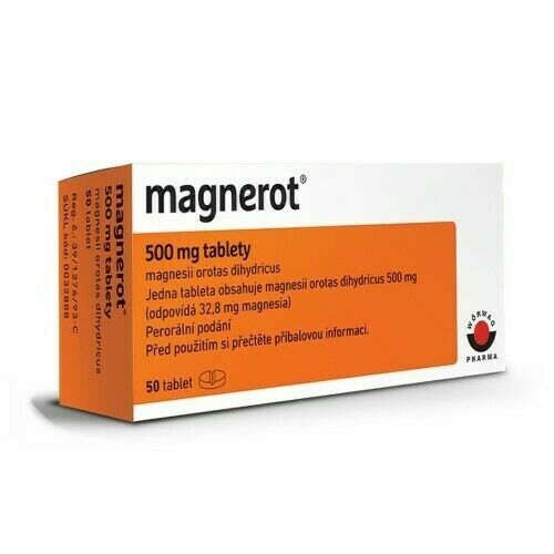 MAGNEROT 500mg tbl nob 50 i porovnat ceny