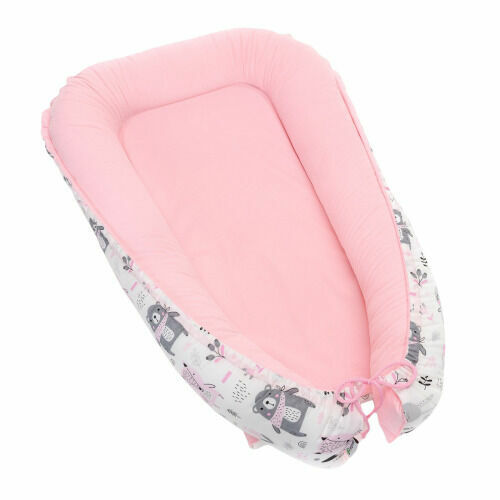 T-Tomi Hnízdečko pro miminko Velvet, pink bears porovnat ceny