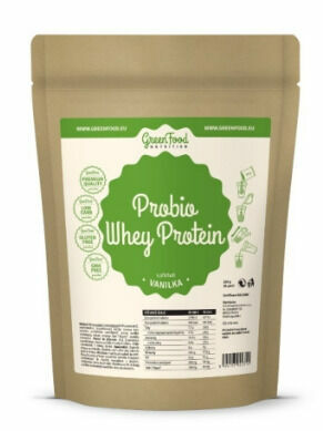 GreenFood Nutrition Probio Whey protein příchuť vanilka 500g porovnat ceny