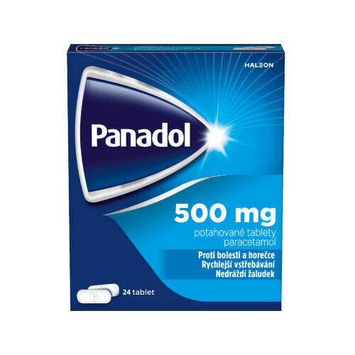 PANADOL 500MG potahované tablety 24 III porovnat ceny