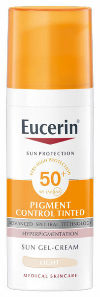 Eucerin SUN Pigment Control Tinted SPF50+ světlá 50 ml porovnat ceny
