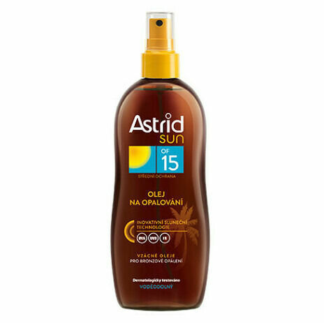 ASTRID Sun Olej na opalování OF 15 200 ml porovnat ceny