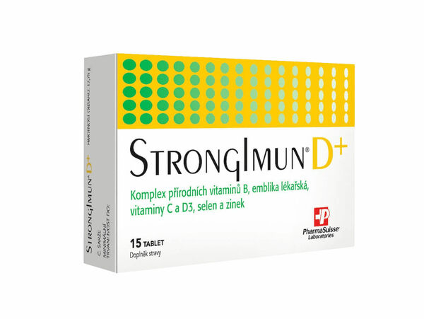 PharmaSuisse STRONGIMUN D+ 15 tablet porovnat ceny