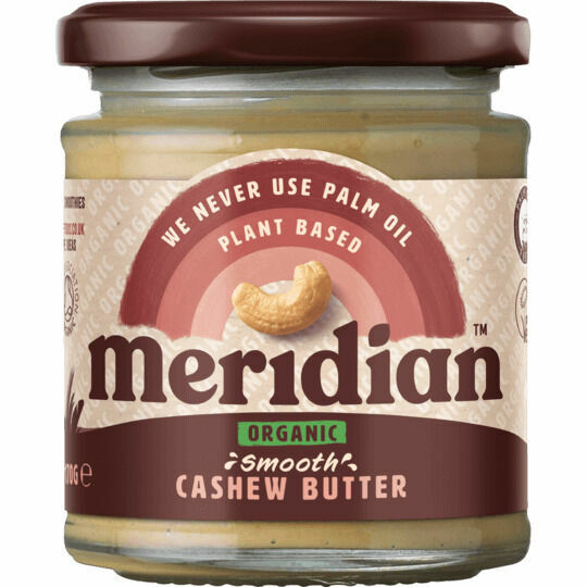 Meridian Organic máslo z kešu oříšků jemné 170g porovnat ceny