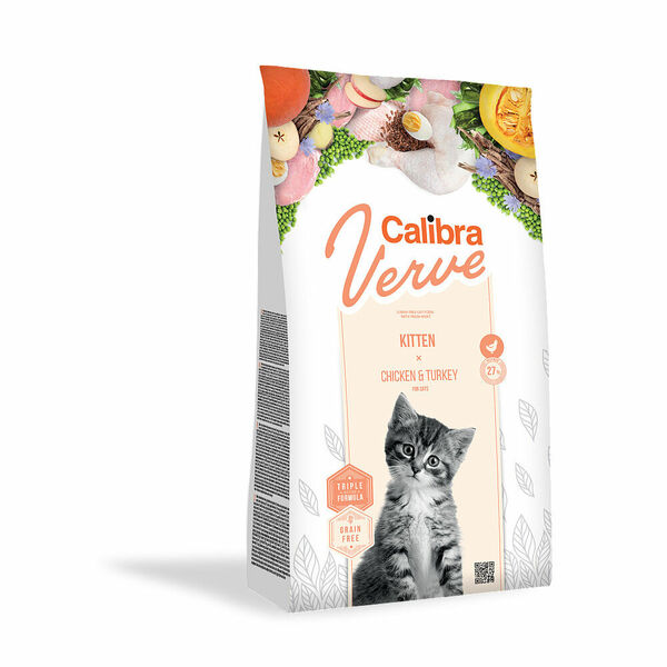 CALIBRA Cat Verve GF Kitten Chicken&Turkey 750g porovnat ceny