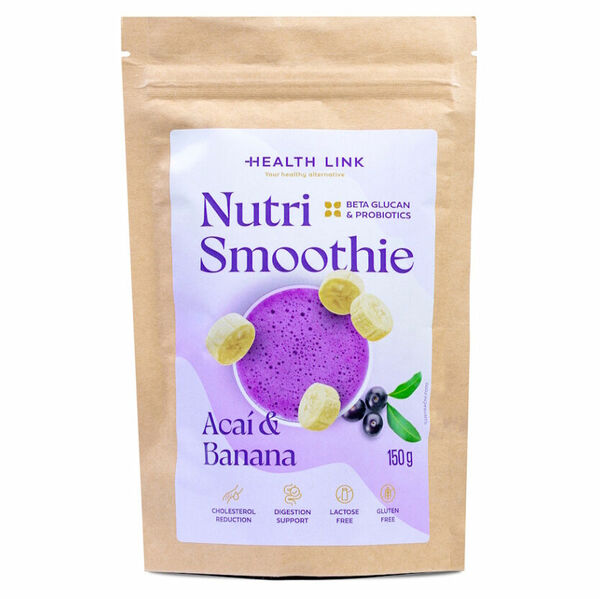 HEALTH LINK Nutri smoothie banana-acai 150 g porovnat ceny