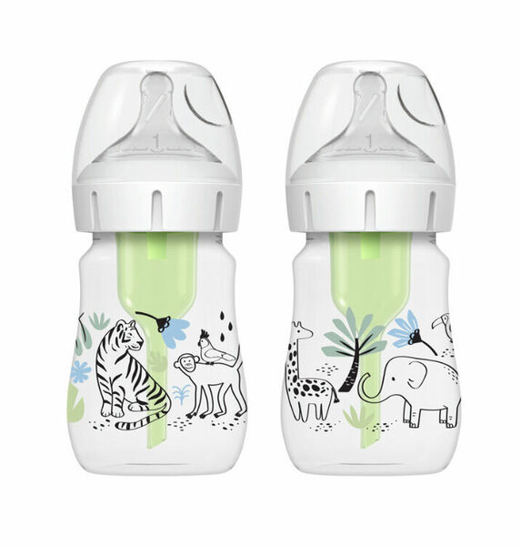 Dr.Browns Kojenecká láhev Anti-Colic Options+ Džungle 150 ml 2 ks porovnat ceny