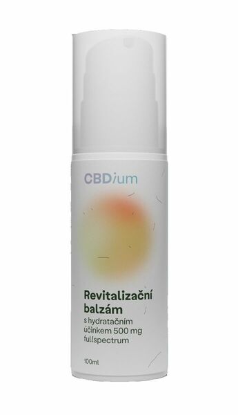 CBDium Revitalizační balzám 500 fullspectrum 100 ml porovnat ceny