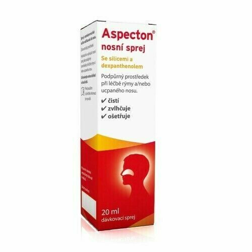 Aspecton nosní sprej 20ml porovnat ceny