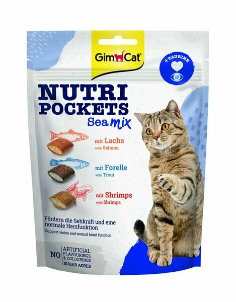 Gimcat Nutri Pockets Seamix 150 g porovnat ceny