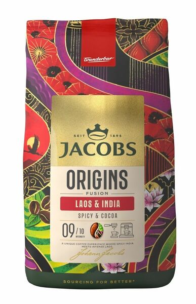 Jacobs Origins Laos & India zrnková káva 1000 g porovnat ceny