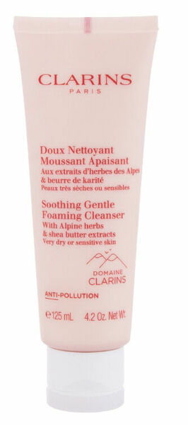Clarins Soothing Gentle Foaming Cleanser,Jemný,zklidňující pěnivý odličovač, 125 ml porovnat ceny