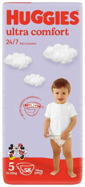 Huggies Ultra Comfort Jumbo 5, 58 ks porovnat ceny