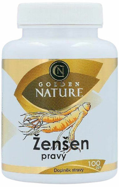 Golden Nature Ženšen pravý 100 tablet porovnat ceny
