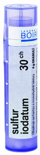 Boiron  Sulfur Iodatum CH30 granule 4g porovnat ceny