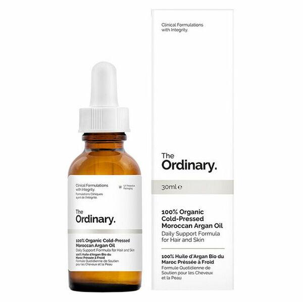 THE ORDINARY  Hydratační olej na pleť a vlasy 100% Organic Cold-Pressed Moroccan Argan Oil 30 ml porovnat ceny