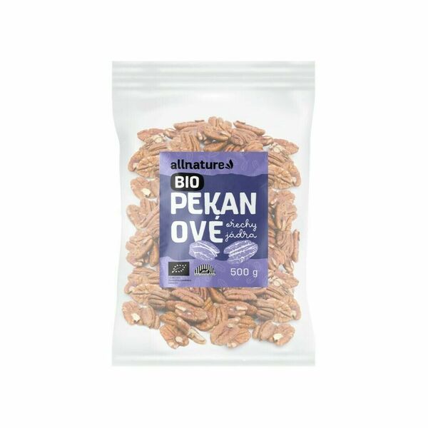 Allnature Pekanové ořechy BIO 500g porovnat ceny