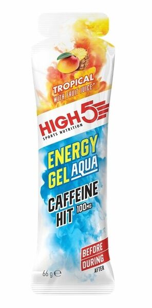 High5 Energy Gel Aqua Caffeine Hit tropické ovoce 66g porovnat ceny
