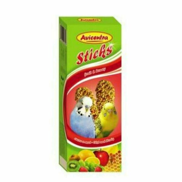 AVICENTRA tyčinky andulka - ovoce + med 2 kusy porovnat ceny