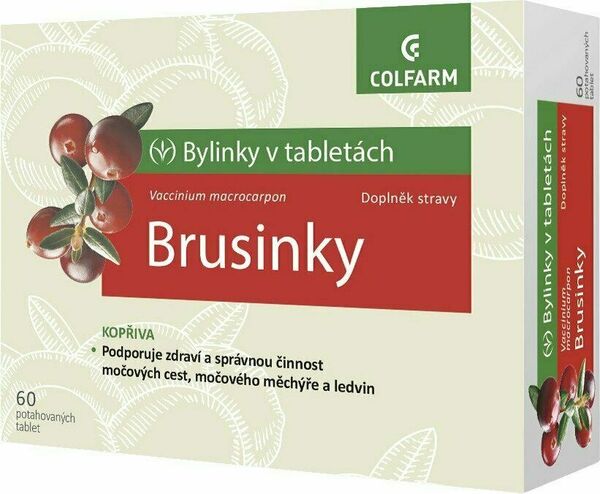 Colfarm Brusinky, 60 tablet porovnat ceny