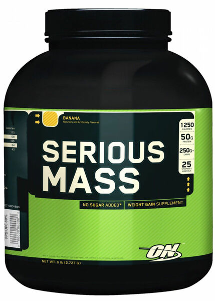 Optimum Nutrition Serious Mass banana 5540g porovnat ceny