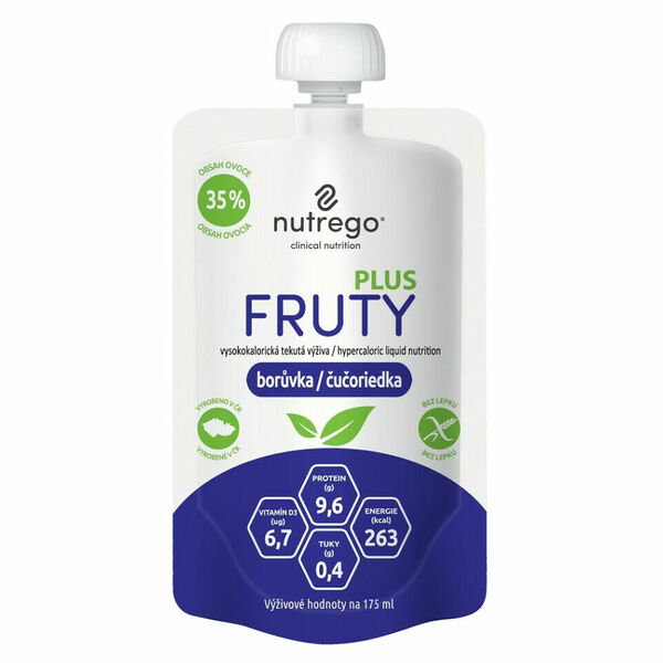 NUTREGO Fruty plus výživa burůvka 4 x 175 ml porovnat ceny