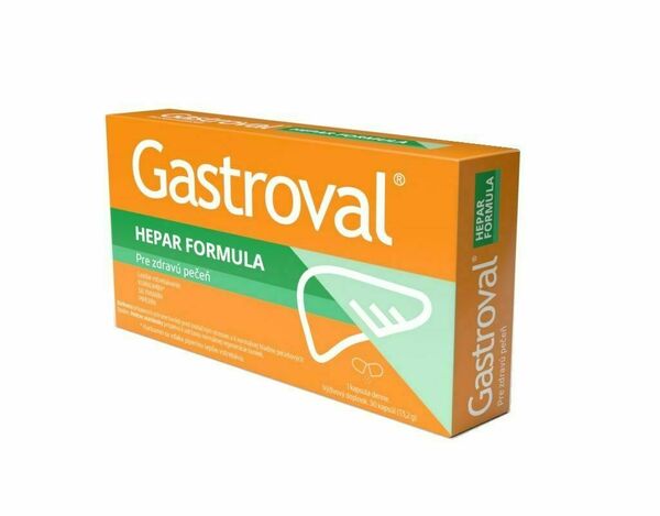 Valentis Gastroval Hepar Formula 30 kapslí porovnat ceny