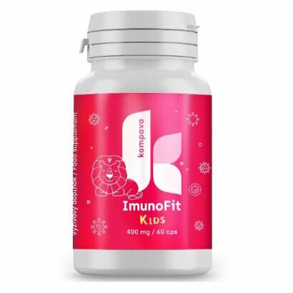 KOMPAVA ImunoFit KIDS 400 mg 60 kapslí porovnat ceny