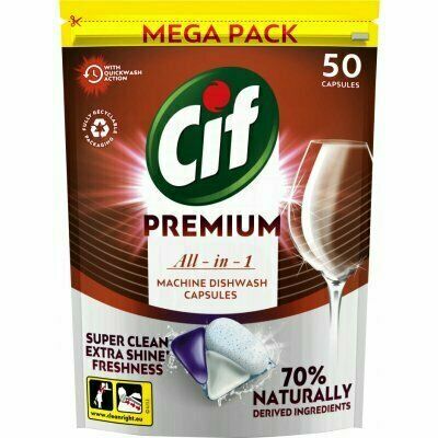 Premium Clean All in 1 Regular Kapsle do myčky nádobí 50 ks porovnat ceny