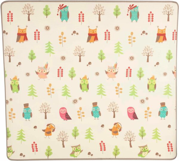 ZOPA Pěnová podložka Play, Sova/Cesta 200x180cm porovnat ceny