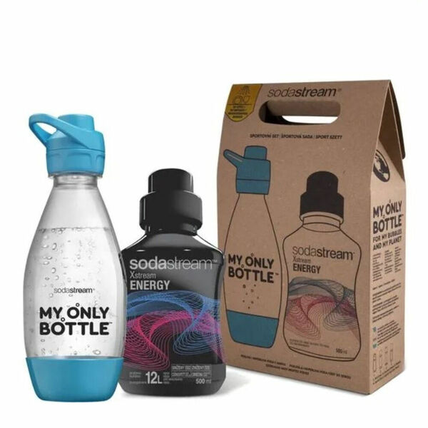 SODASTREAM Set sportovní lahve 0,6 l + příchuť energy soda porovnat ceny