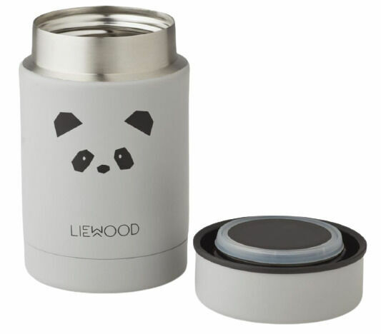 LIEWOOD Termoska na jídlo - Panda light grey 250ml porovnat ceny
