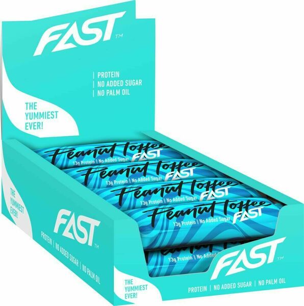 Fast Enjoyment Proteinová Tyčinka Peanut toffee - Box 15 kusů porovnat ceny