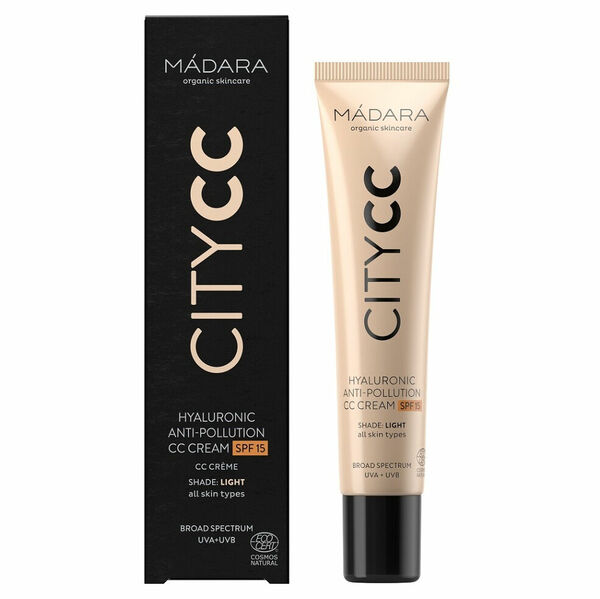 MÁDARA CityCC Hyaluronový CC krém Světle béžová SPF15 40 ml porovnat ceny