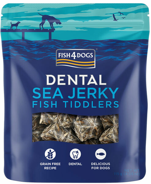 Fish4Dogs Dentální pamlsky pro psy mořská ryba - rybičky 115 g porovnat ceny