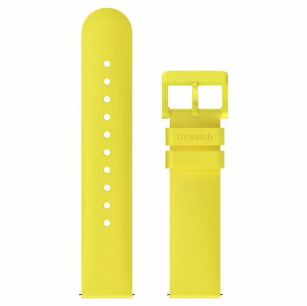 TICWATCH Silikonový řemínek žlutý pro hodinky E3 porovnat ceny