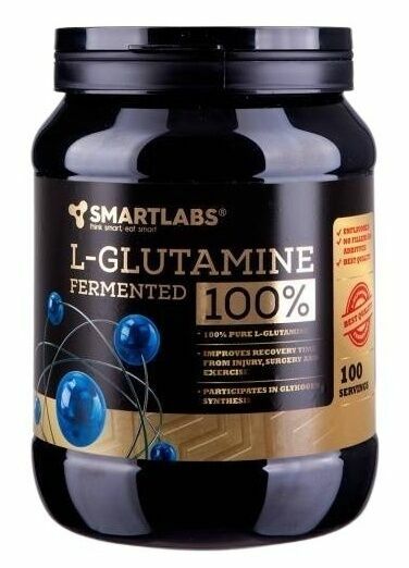 Smartlabs L-Glutamine Fermented 100% 500g porovnat ceny