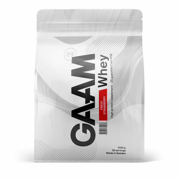 GAAM 100% whey premium fresh strawberry protein 1 kg porovnat ceny