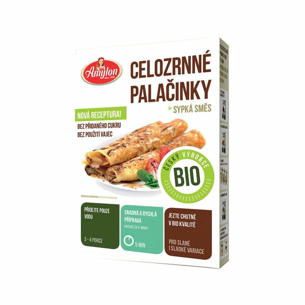 AMYLON Celozrnné palačinky 250 g BIO porovnat ceny